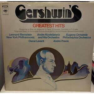 Various Artists – Gershwin Greatest Hits 33rpm VG+ AB27